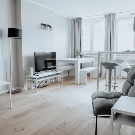 2-Zimmer City Apartment 57M² Mit King Size Bett Und Kueche 蒙斯特 外观 照片