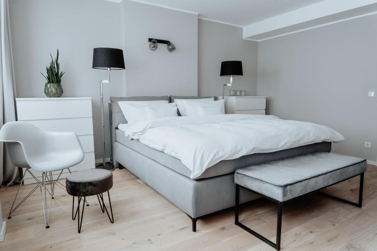 2-Zimmer City Apartment 57M² Mit King Size Bett Und Kueche 蒙斯特 外观 照片