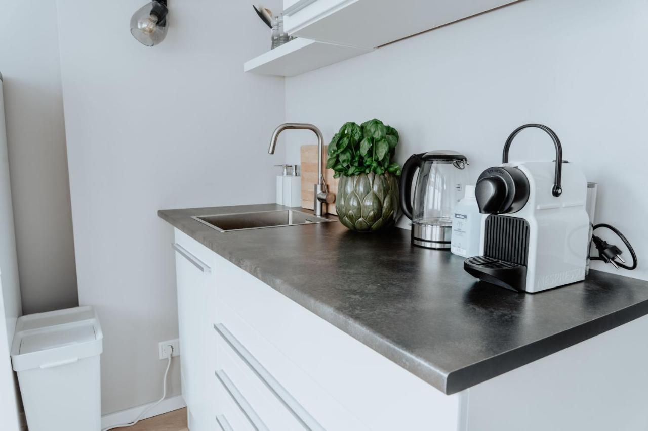 2-Zimmer City Apartment 57M² Mit King Size Bett Und Kueche 蒙斯特 外观 照片