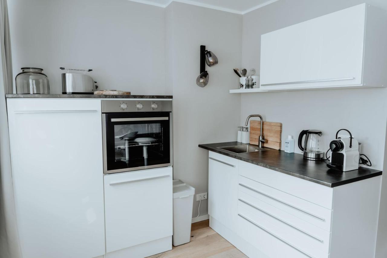 2-Zimmer City Apartment 57M² Mit King Size Bett Und Kueche 蒙斯特 外观 照片