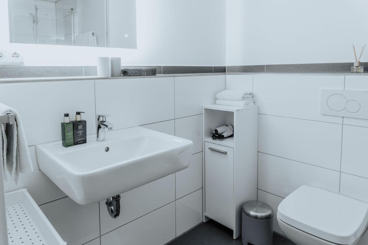 2-Zimmer City Apartment 57M² Mit King Size Bett Und Kueche 蒙斯特 外观 照片