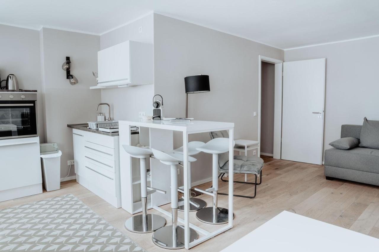 2-Zimmer City Apartment 57M² Mit King Size Bett Und Kueche 蒙斯特 外观 照片